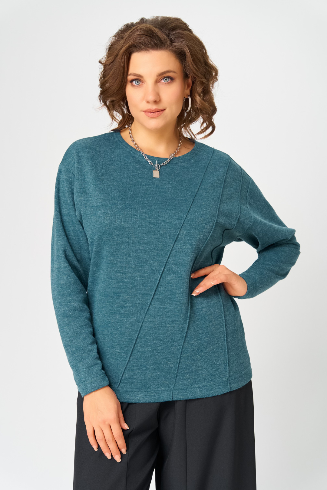 Джемпер BLISS 4235 изумрудный