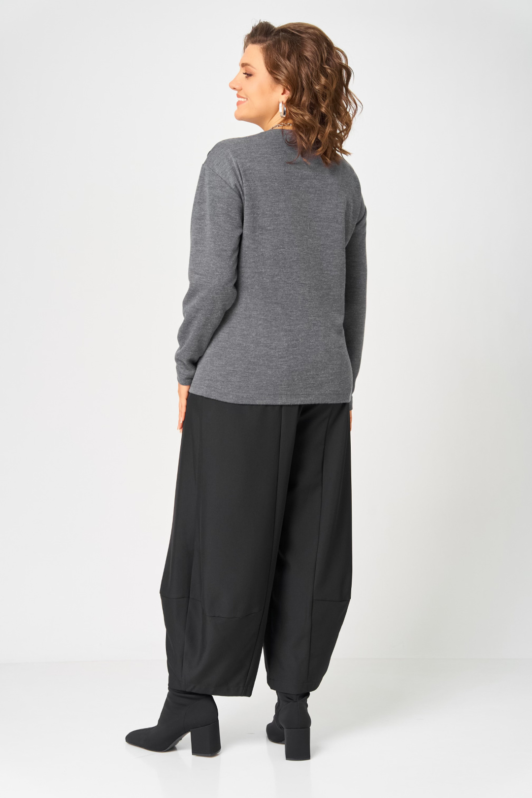 Джемпер BLISS 4235 серый - фото 4