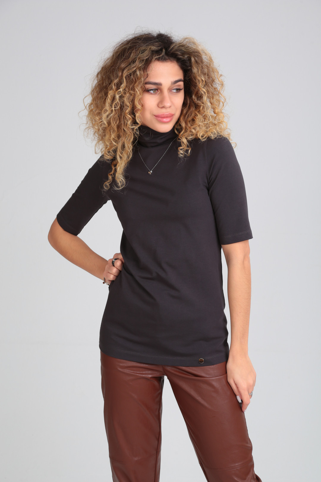 Джемпер MIA BLISS 8062 антрацит - фото 3