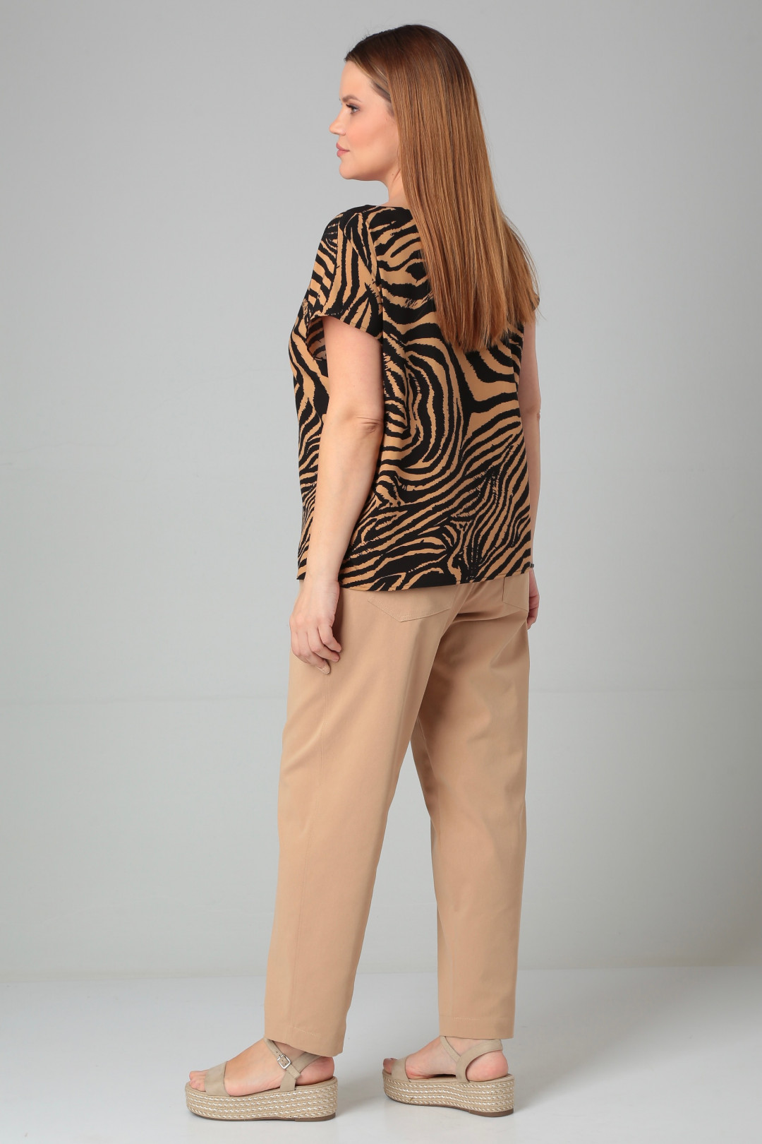 Блузка CAMILE BLISS 8700 тигр - фото 3