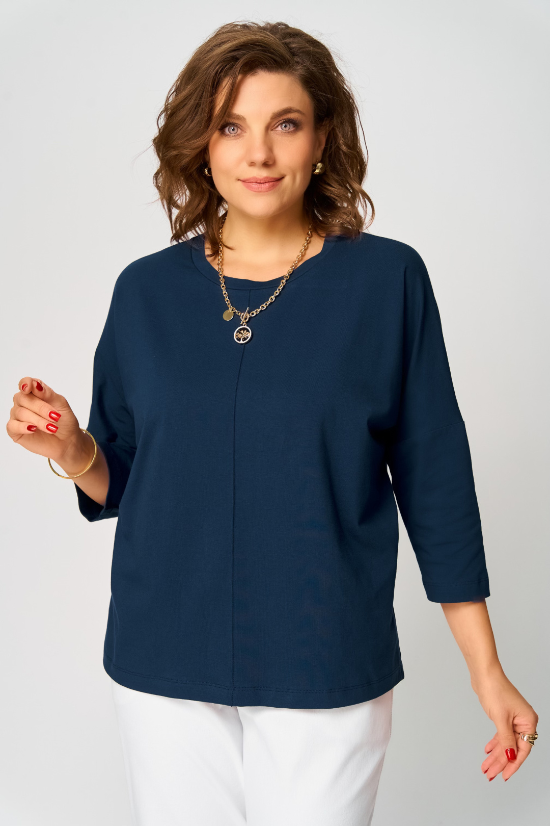 Джемпер BLISS 9313 синий - фото 1