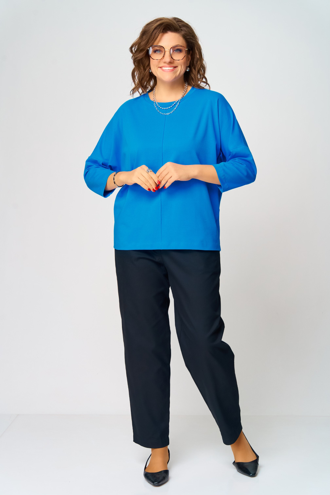 Джемпер BLISS 9313 василек - фото 4