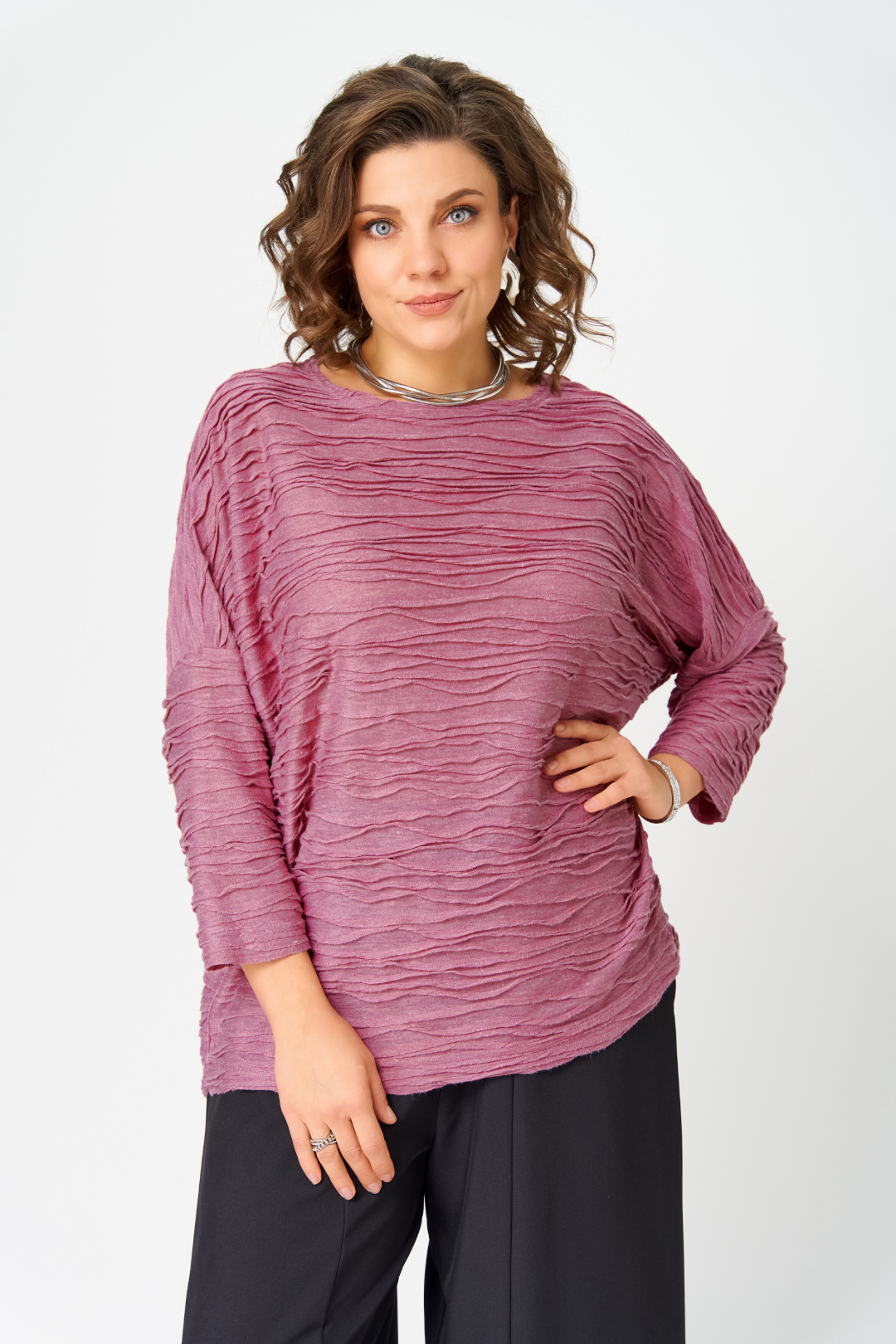 Джемпер BLISS 9400 розовый - фото 3