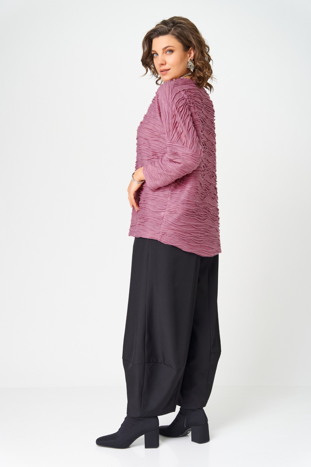 Джемпер BLISS 9400 розовый - фото 5