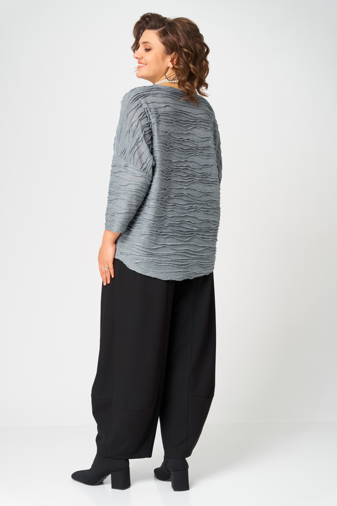 Джемпер BLISS 9400 серый - фото 5