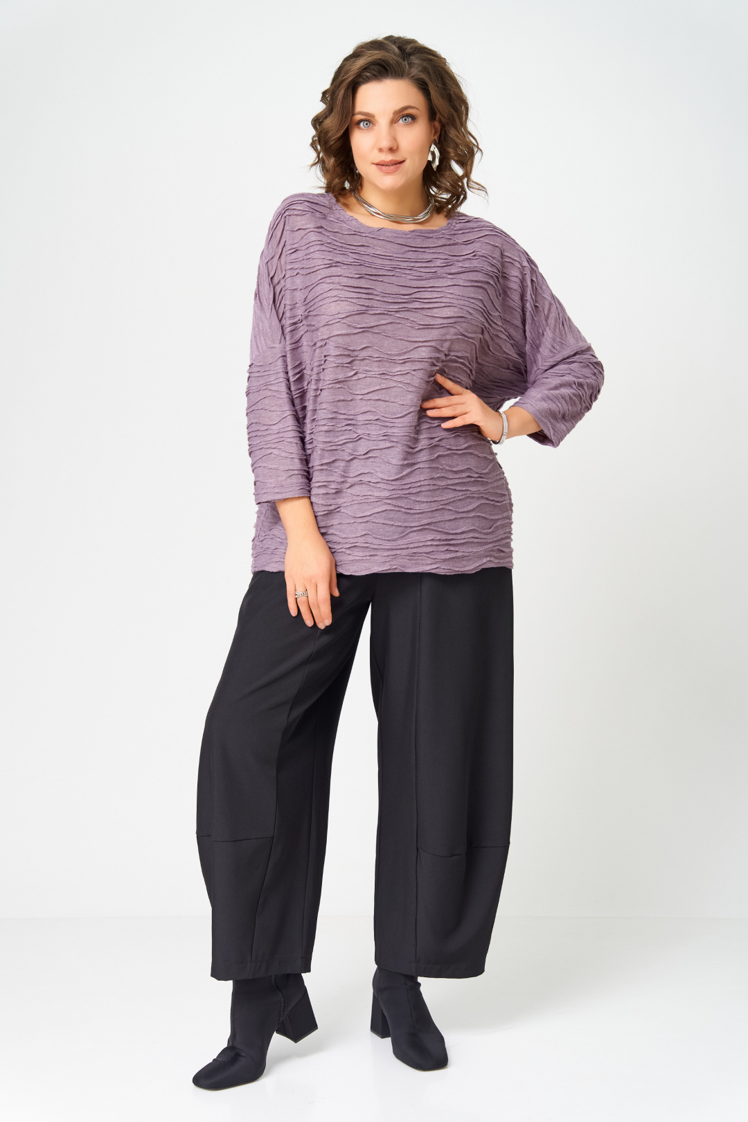 Джемпер BLISS 9400 сиреневый - фото 1