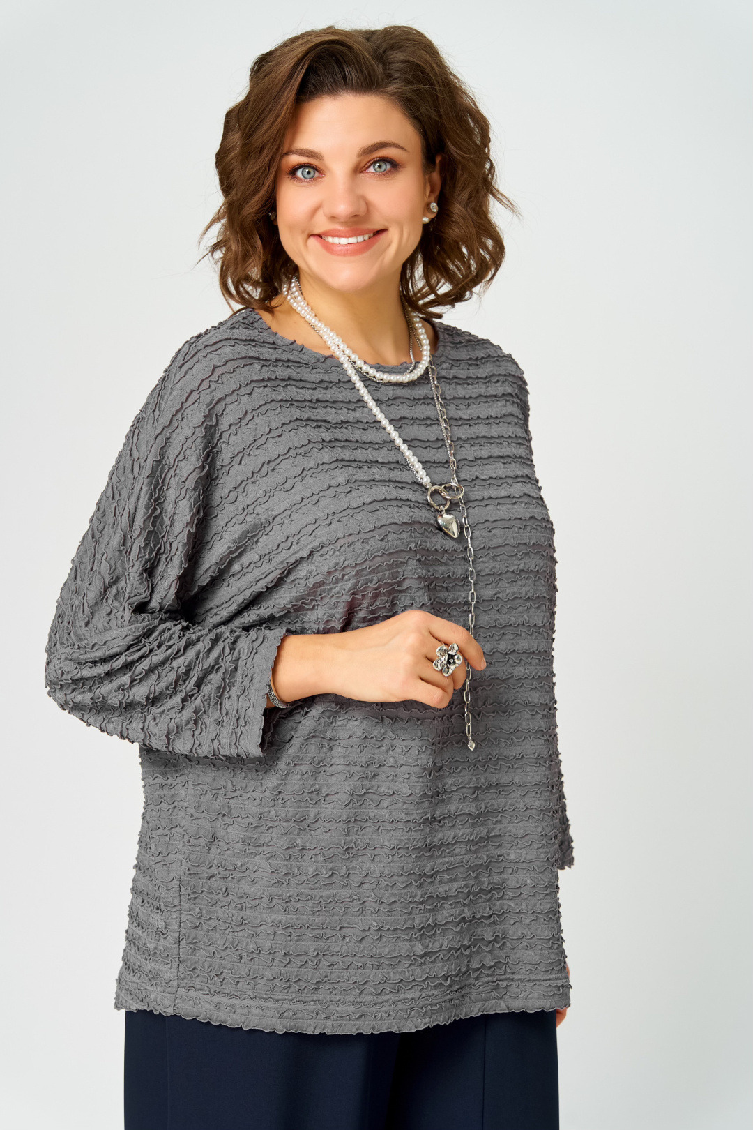 Джемпер BLISS 9401 графит - фото 2