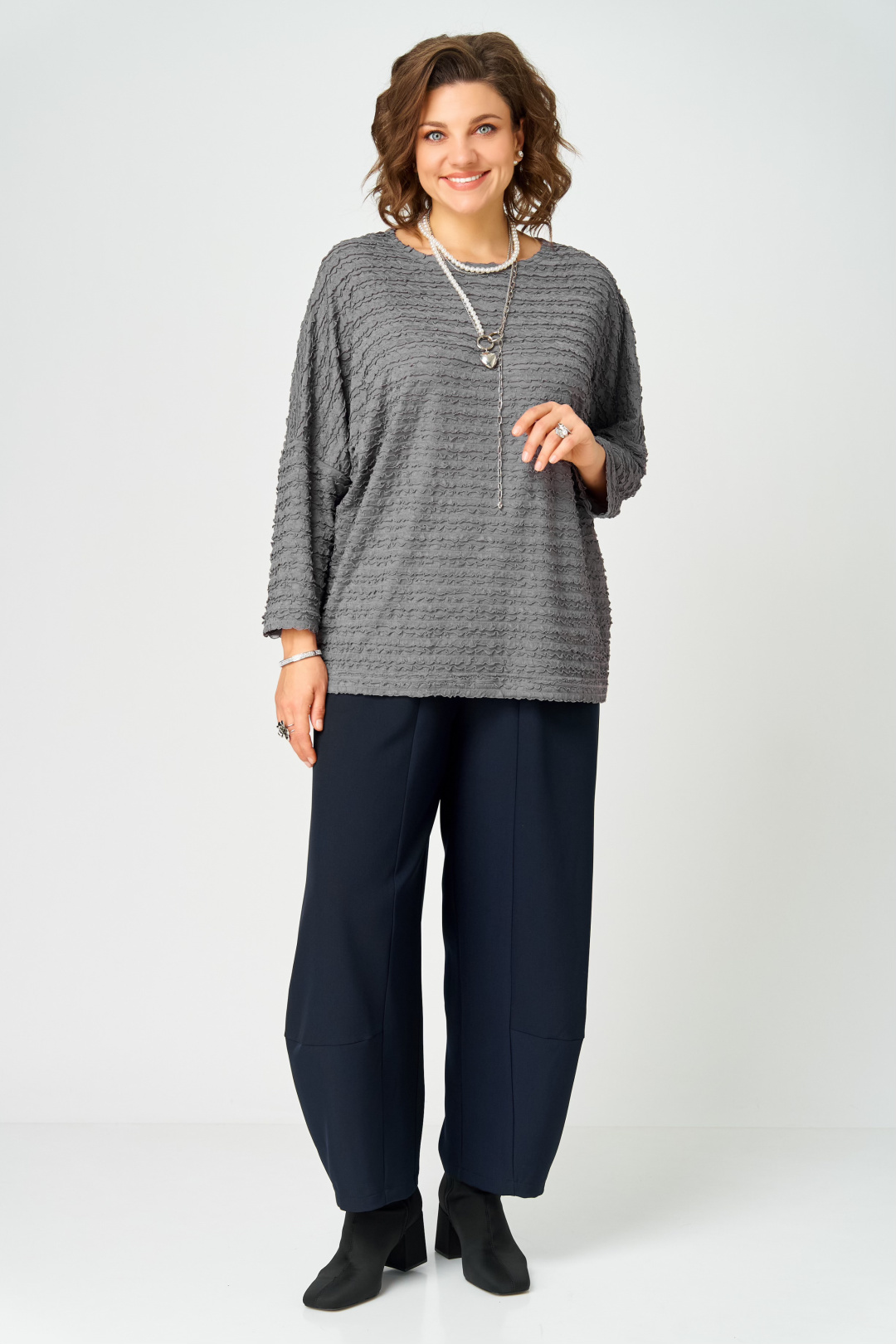 Джемпер BLISS 9401 графит - фото 5