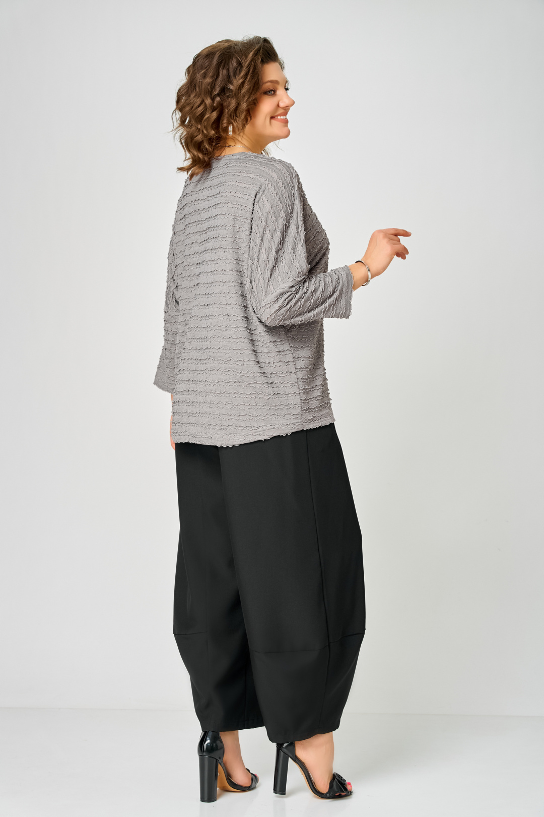 Джемпер BLISS 9401 кофейный - фото 2