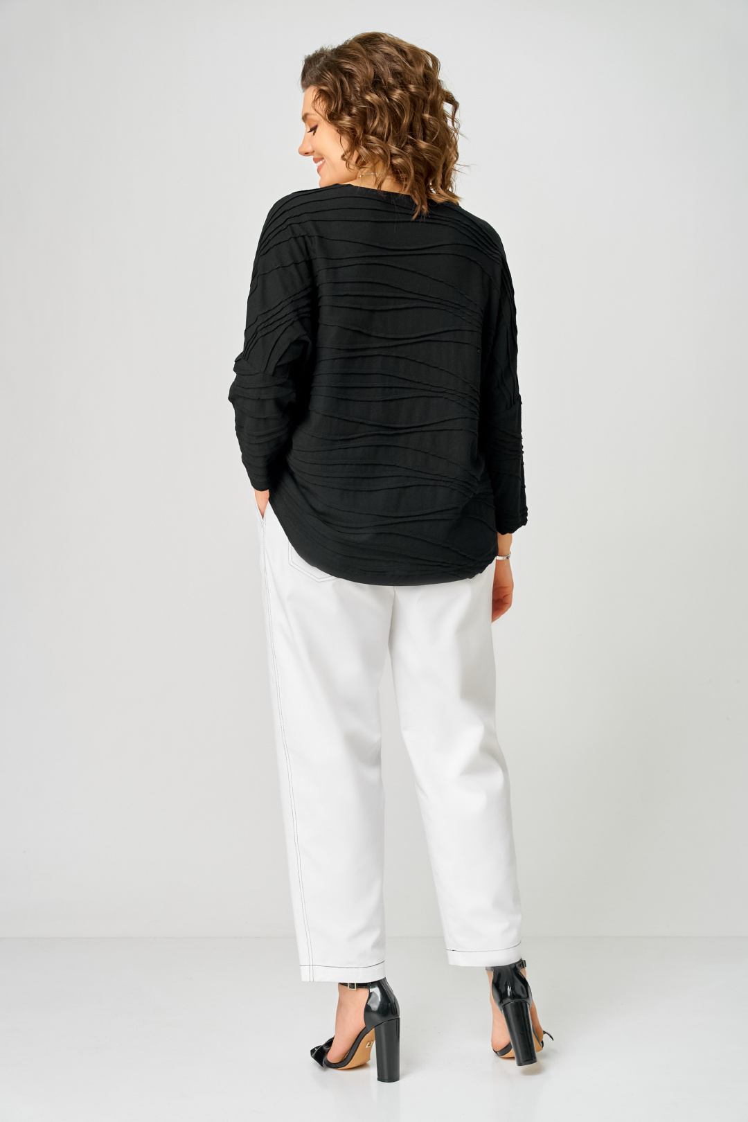 Джемпер BLISS 9404 черный - фото 2