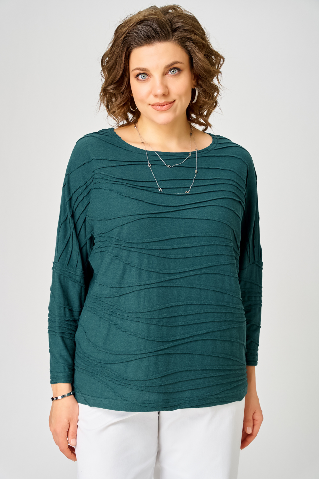 Джемпер BLISS 9404 нефть - фото 4