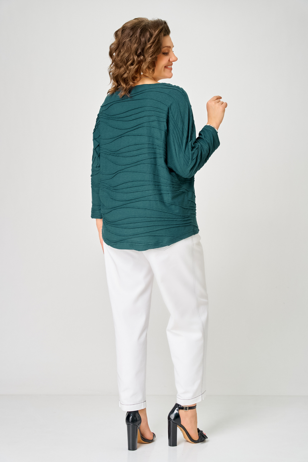 Джемпер BLISS 9404 нефть - фото 6