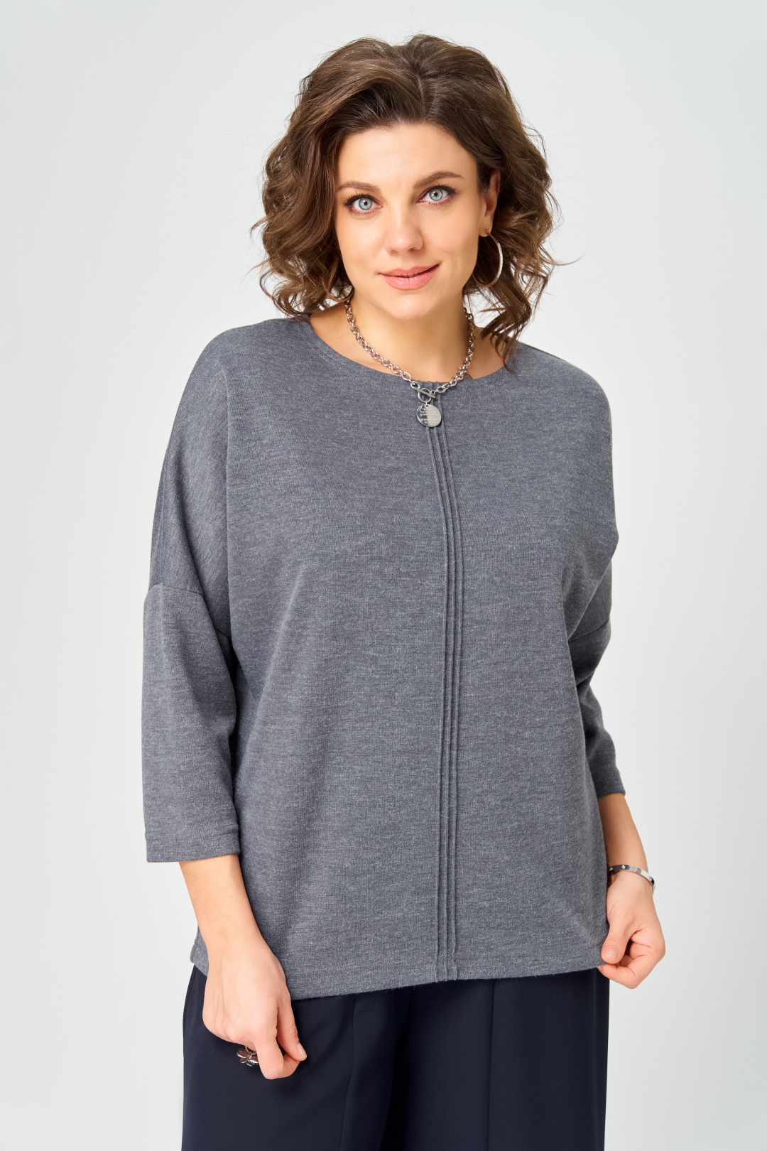 Джемпер BLISS 9500 серый - фото 1