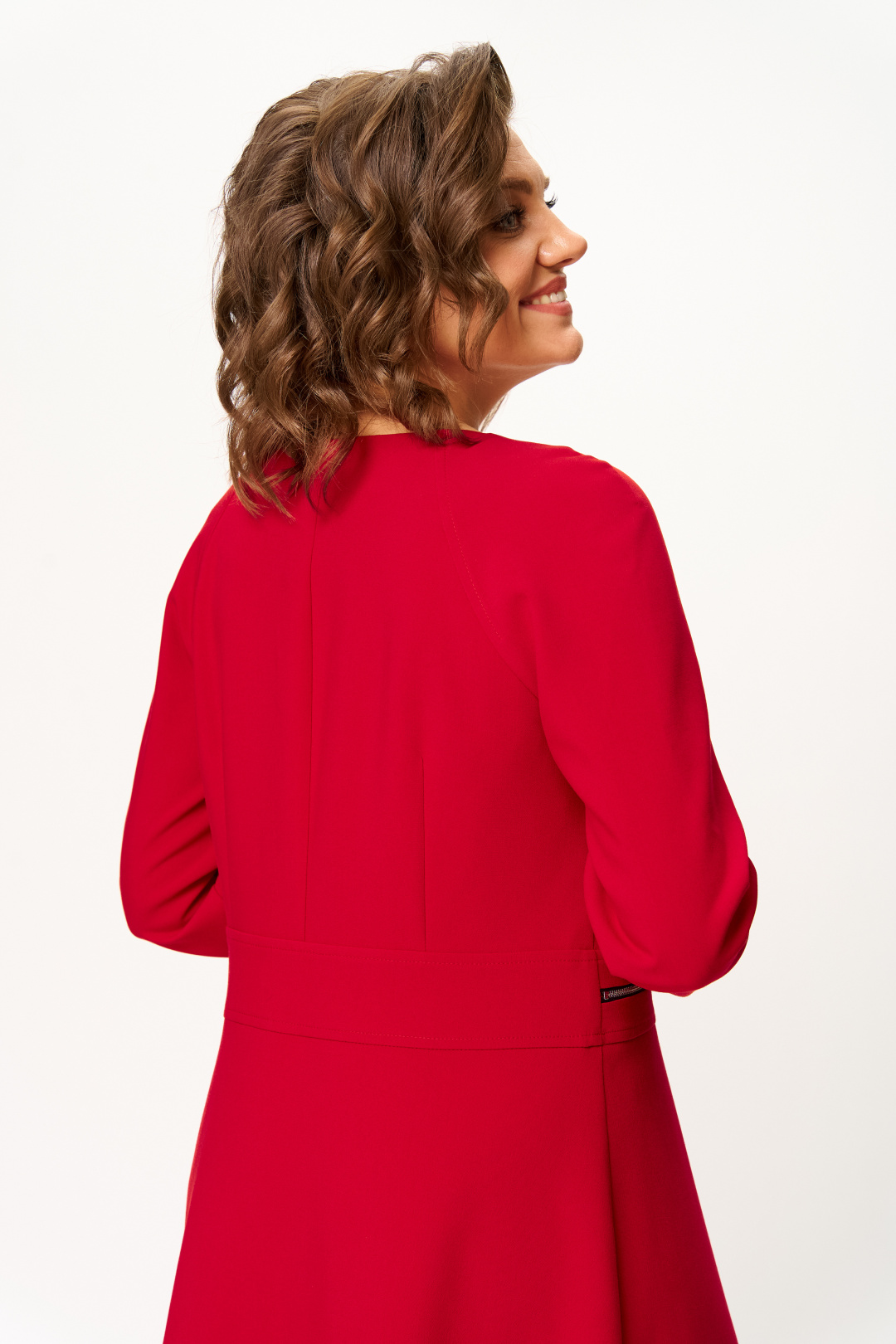 Платье BonnaImage 1006-1 красный - фото 5