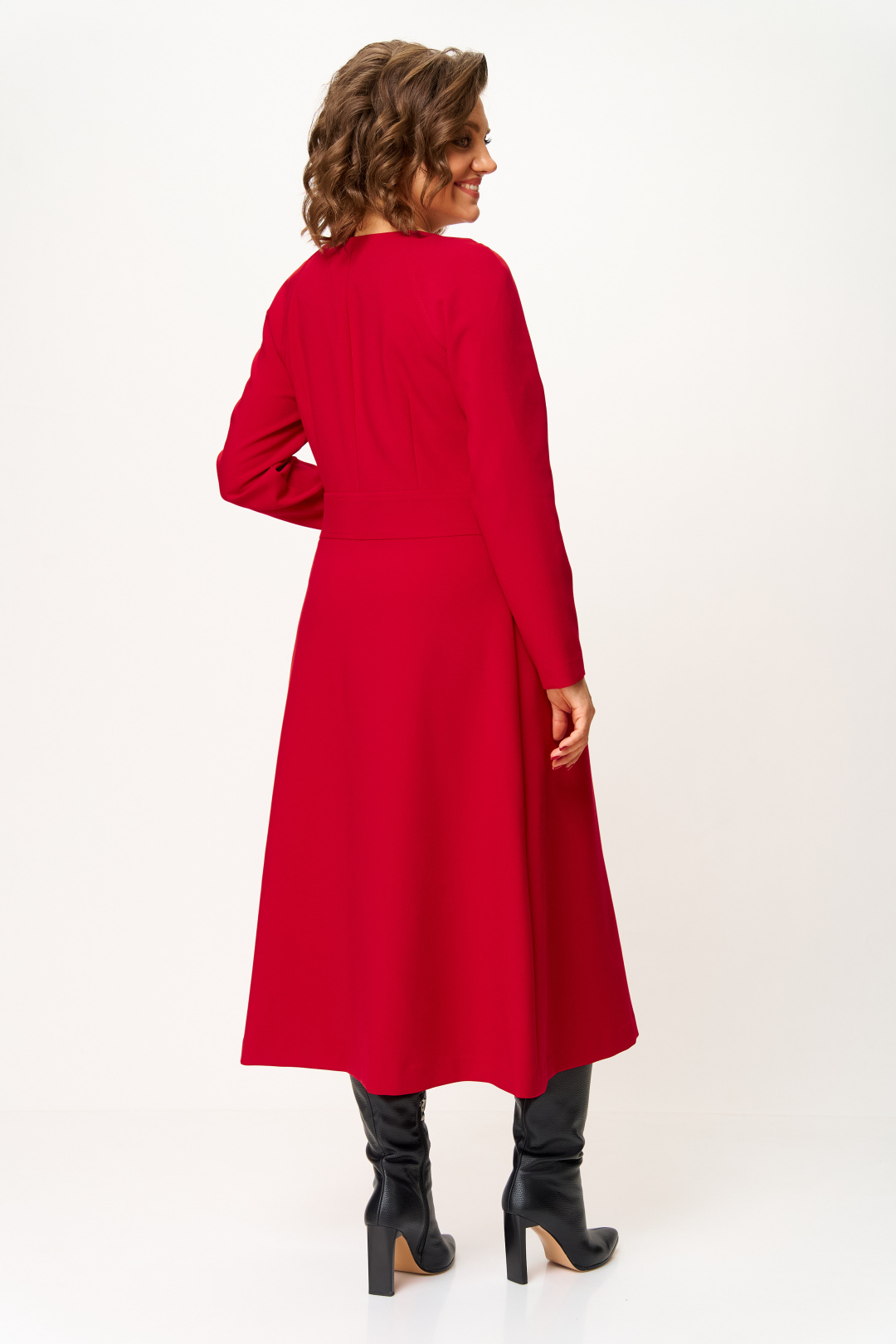 Платье BonnaImage 1006-1 красный - фото 6