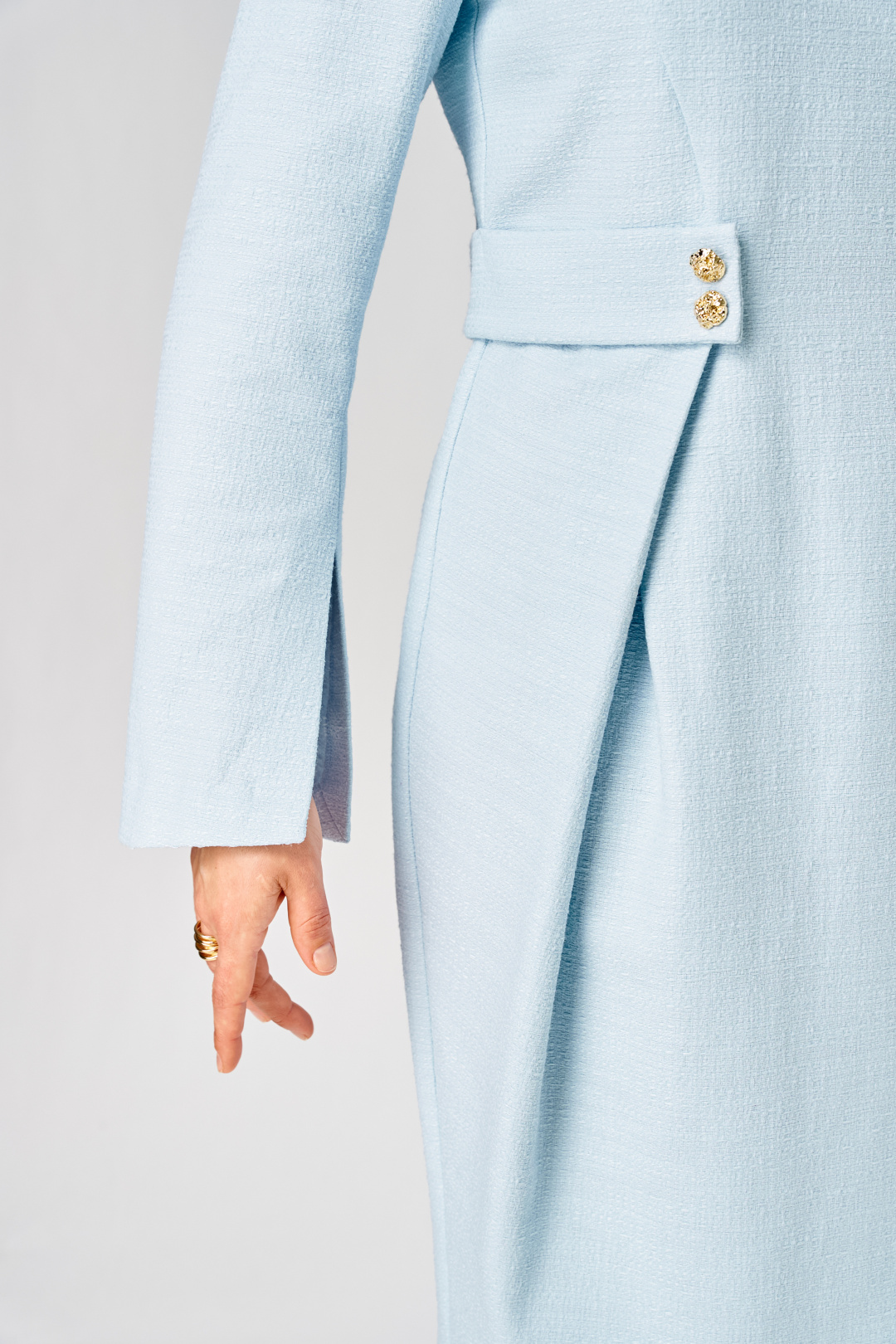 Платье BonnaImage 1018/2 голубой