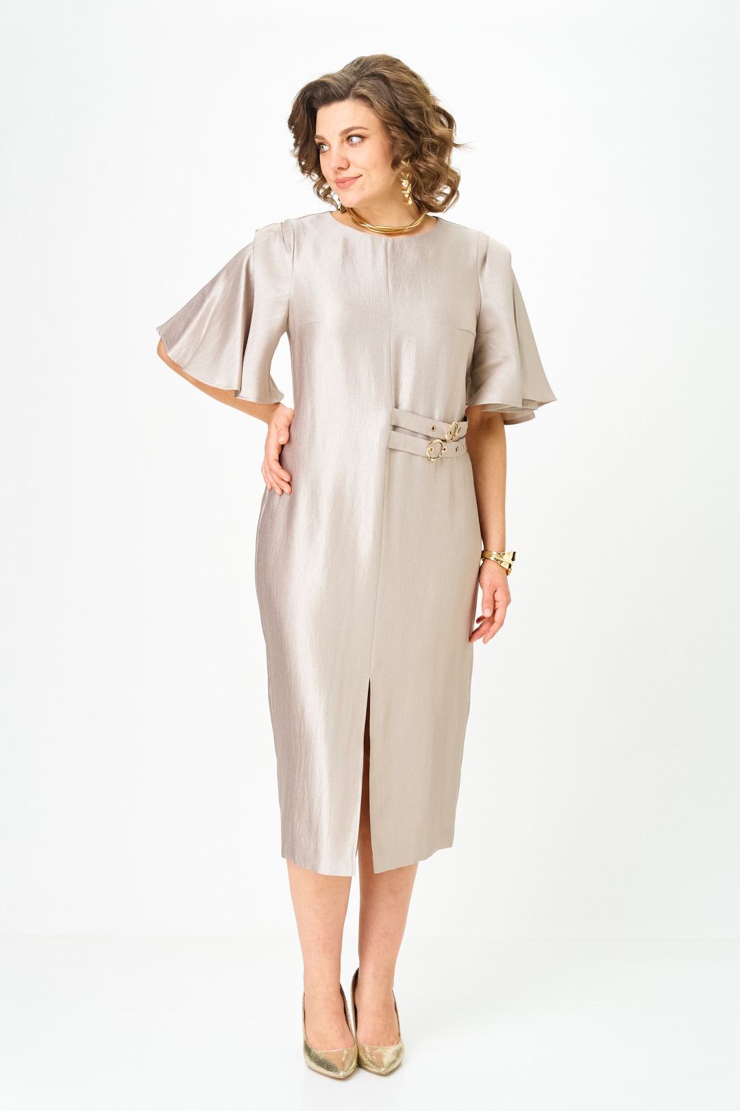 Платье BonnaImage 1019/2 молочный - фото 1