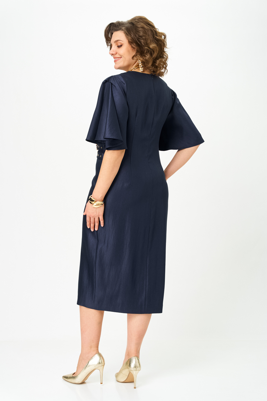 Платье BonnaImage 1019/3 синий