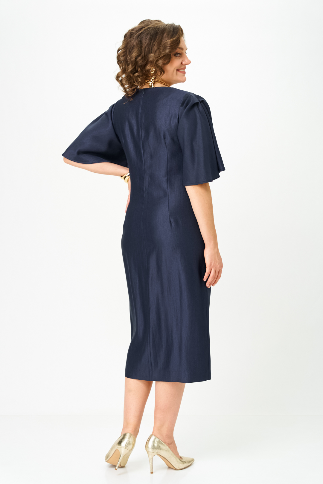 Платье BonnaImage 1019/3 синий