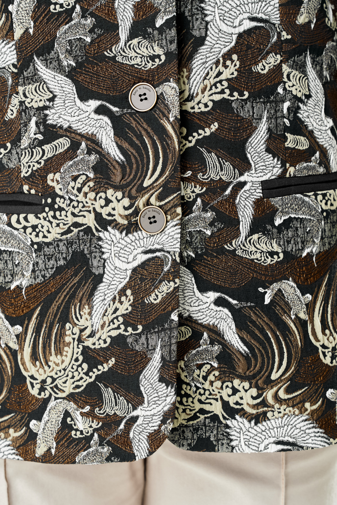 Жакет BonnaImage 1026/2 коричневый - фото 5