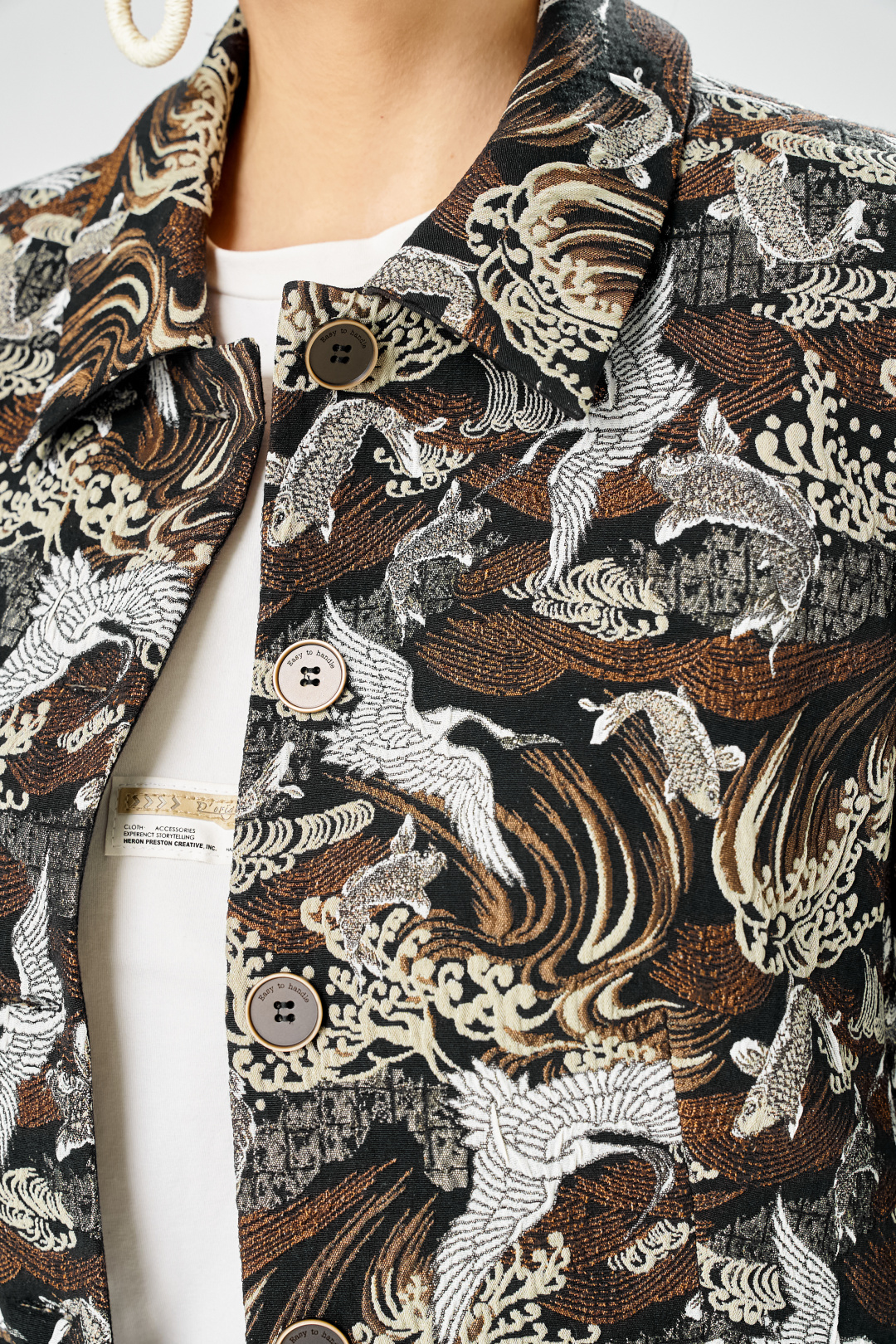 Жакет BonnaImage 1026/2 коричневый