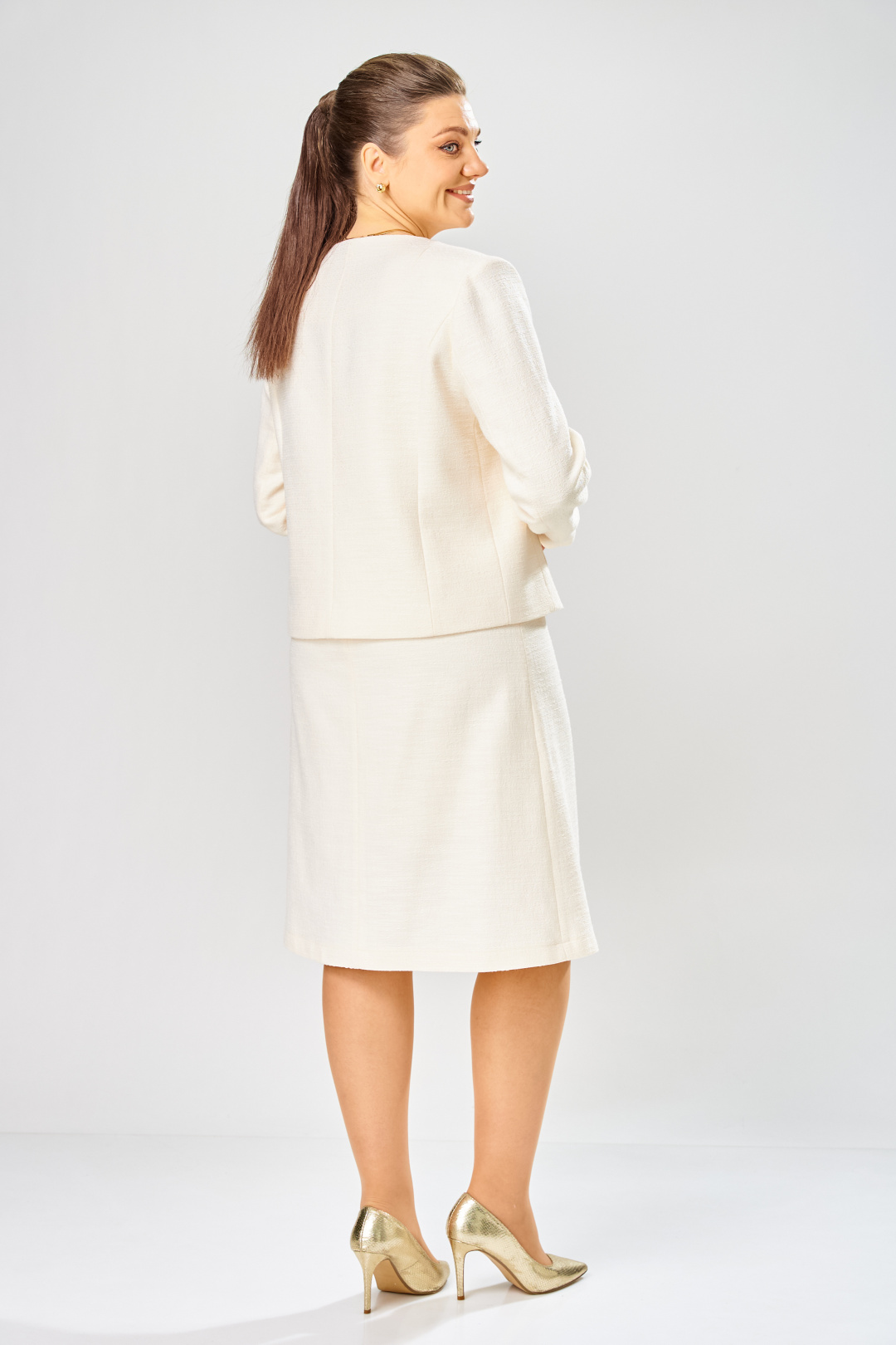 Костюм BonnaImage 1029/1 молочный - фото 3