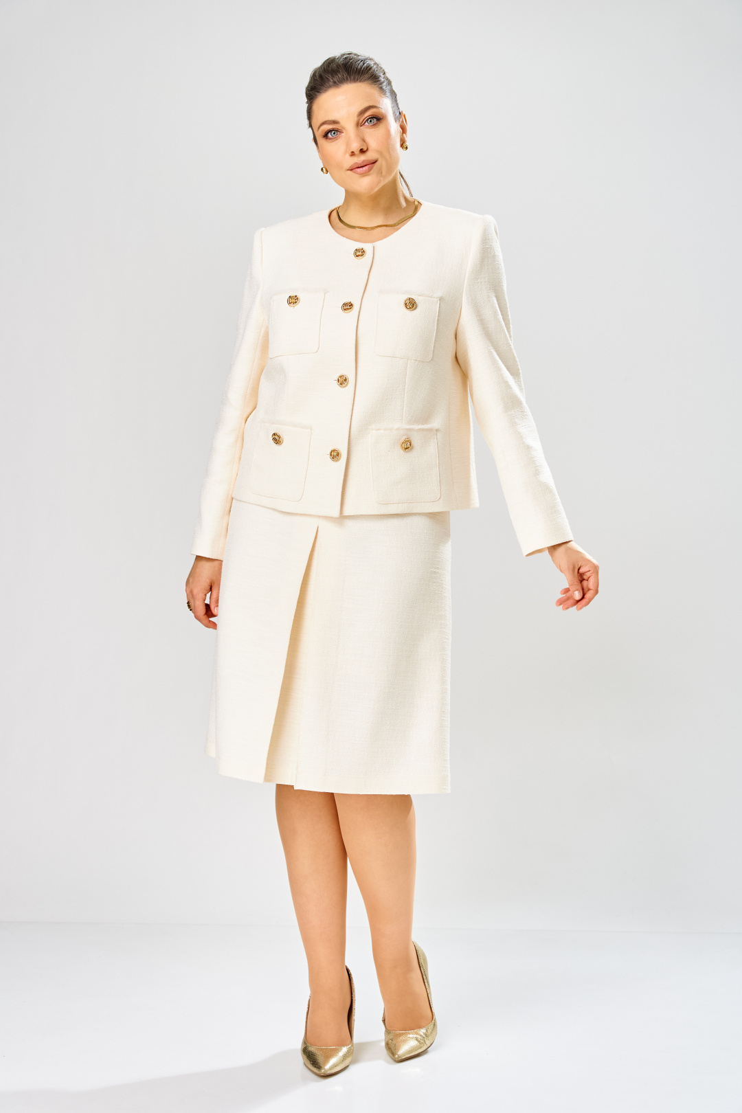 Костюм BonnaImage 1029/1 молочный