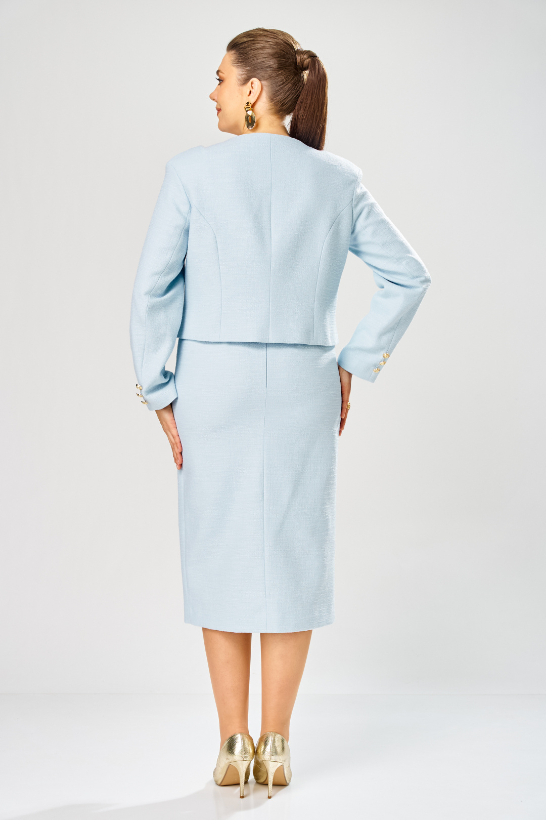 Костюм BonnaImage 1031/2 голубой - фото 6