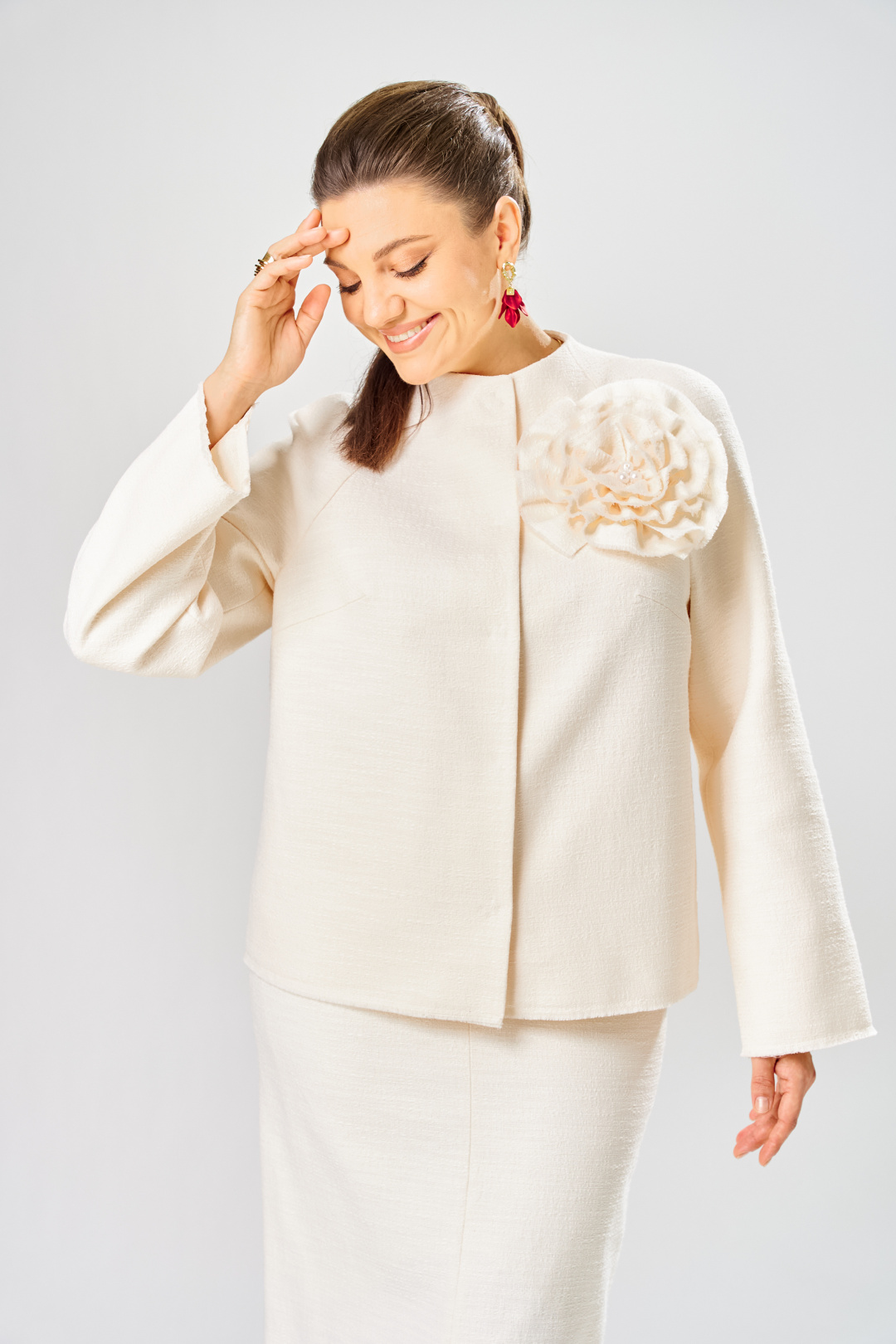 Жакет BonnaImage 1032/1 молочный