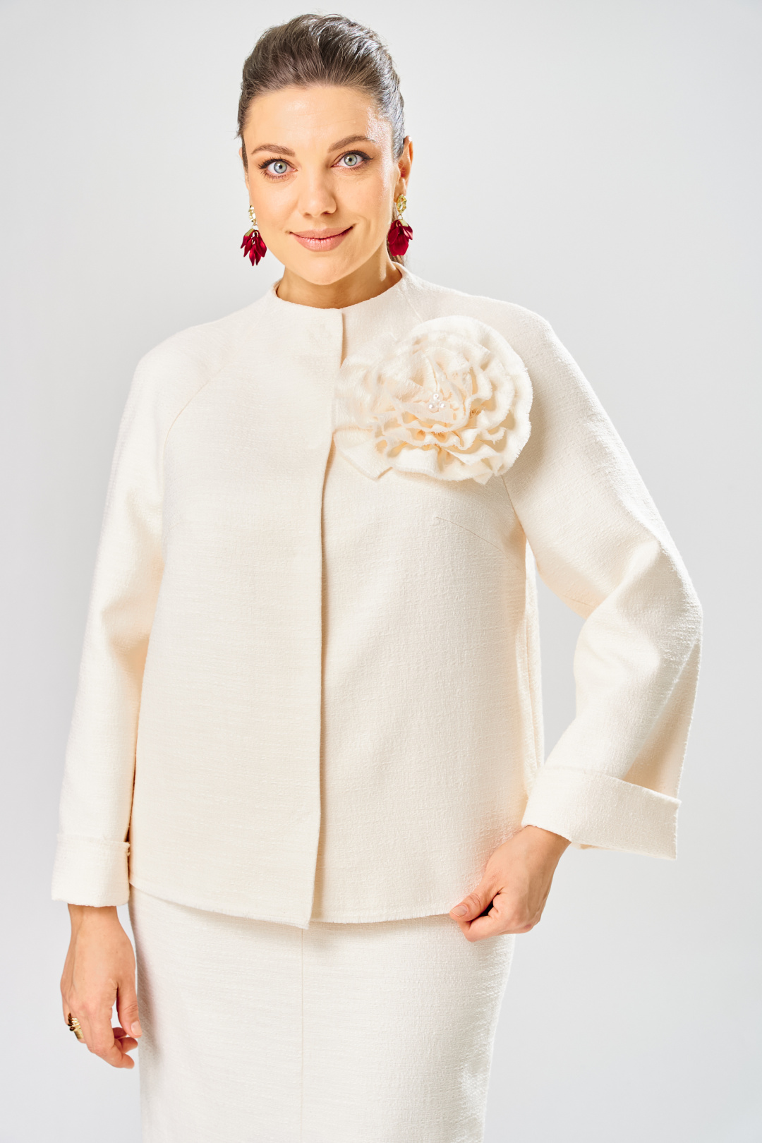 Жакет BonnaImage 1032/1 молочный