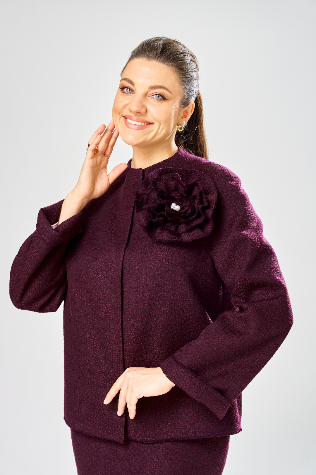 Жакет BonnaImage 1032/3 фиолетовый