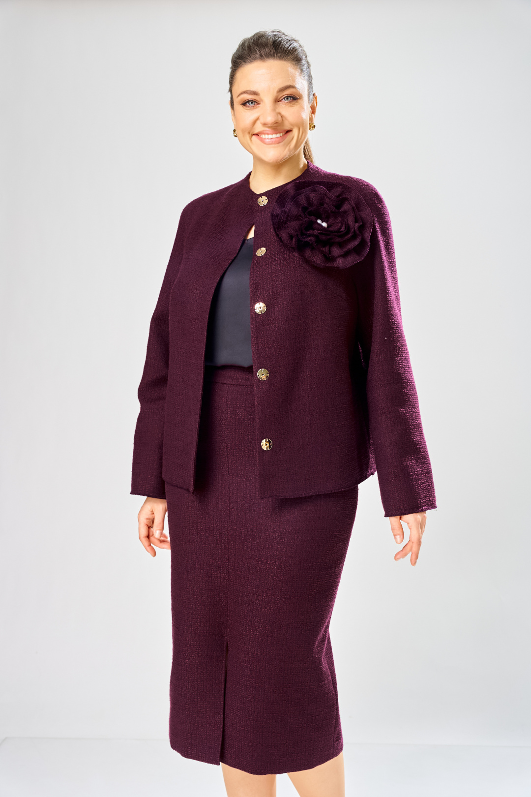 Жакет BonnaImage 1032/3 фиолетовый