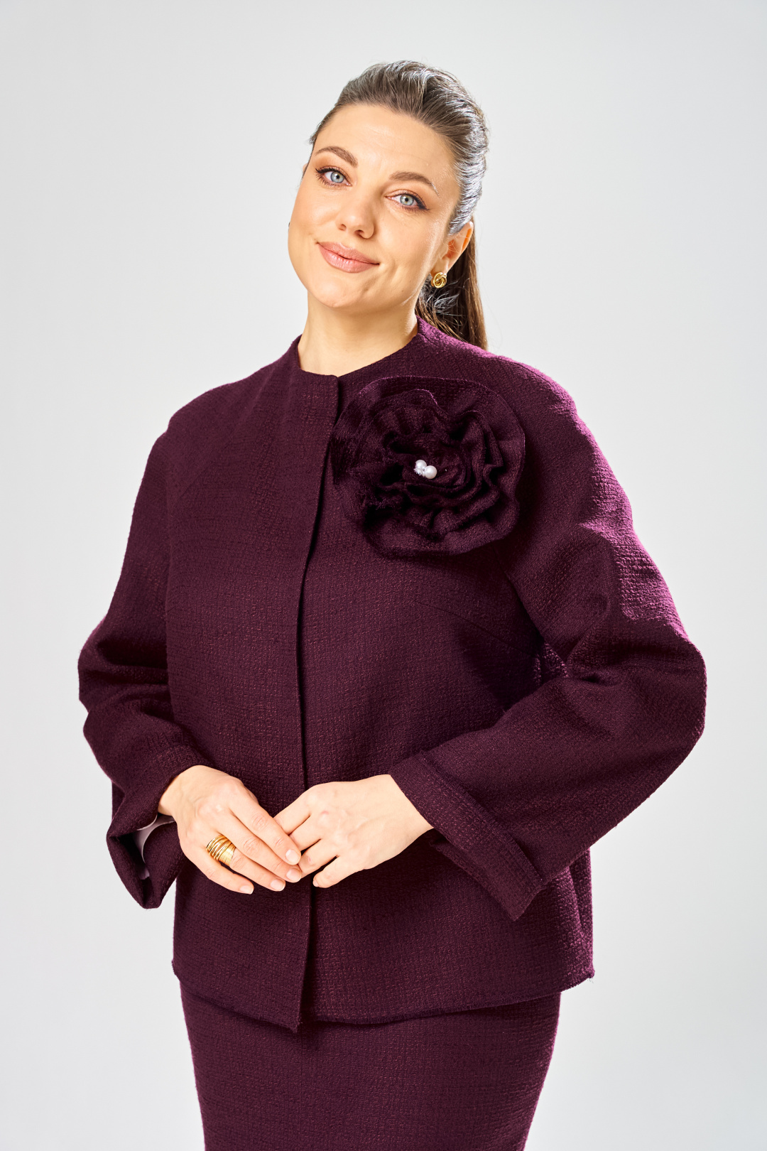 Жакет BonnaImage 1032/3 фиолетовый