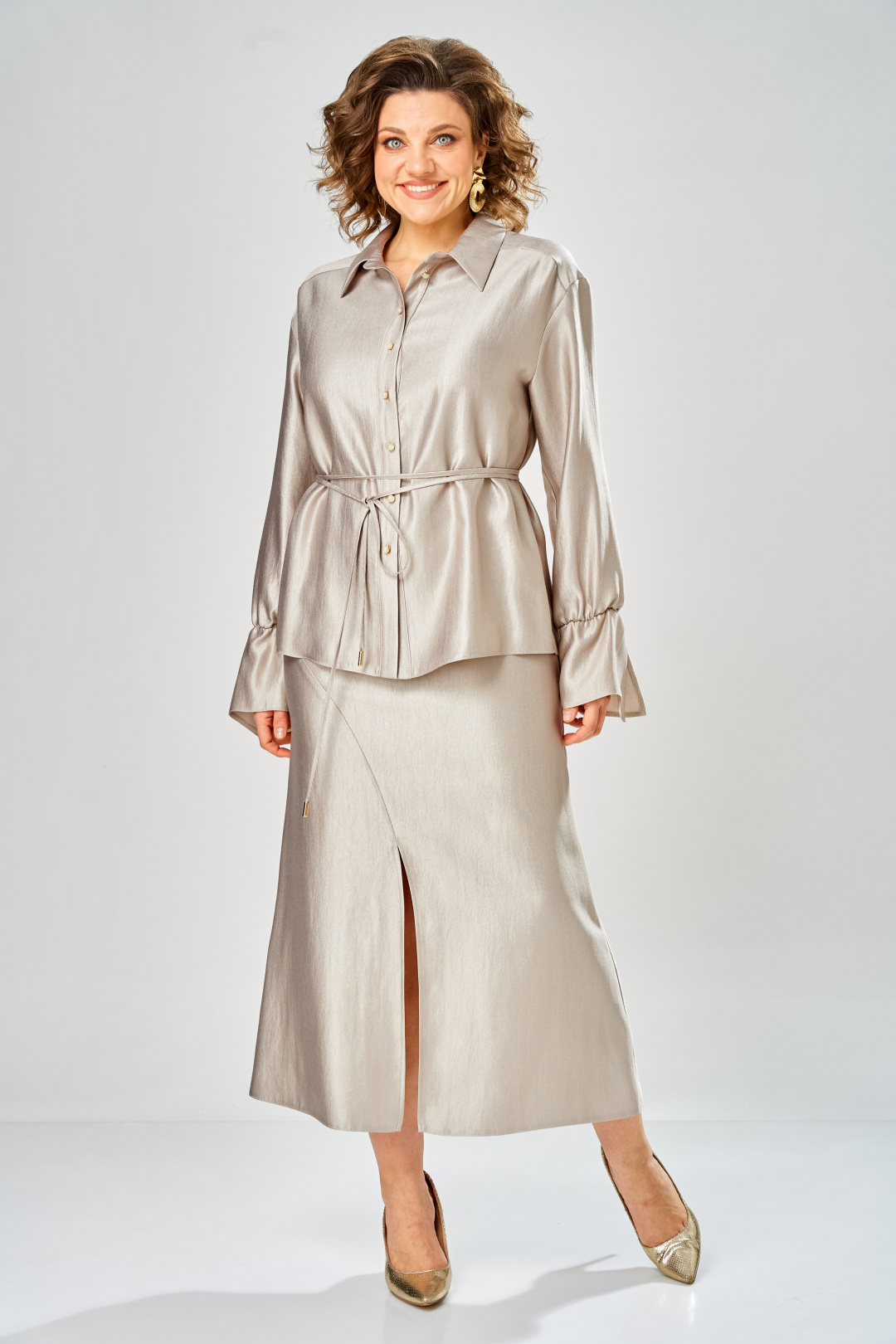 Костюм BonnaImage 1035/2 молочный - фото 1