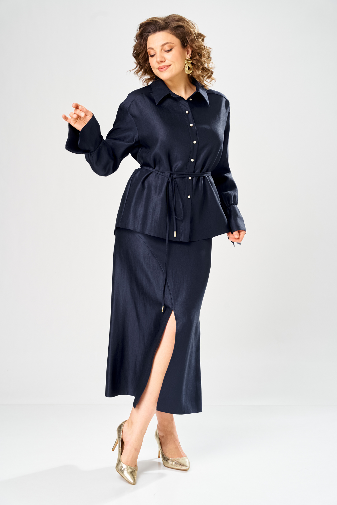 Костюм BonnaImage 1035/3 синий - фото 1