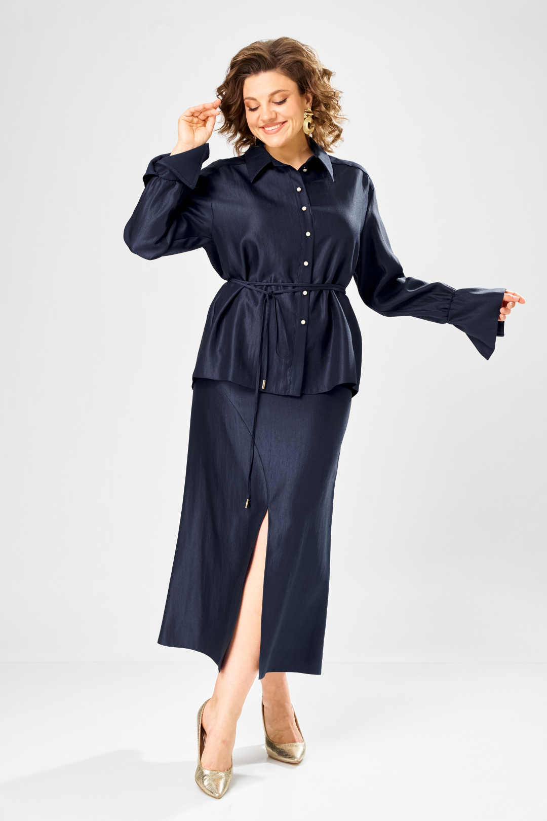 Костюм BonnaImage 1035/3 синий - фото 2