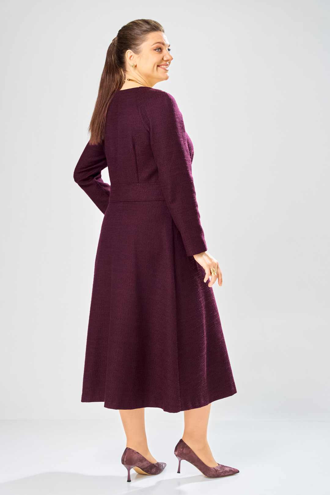 Платье BonnaImage 1036/1 фиолетовый