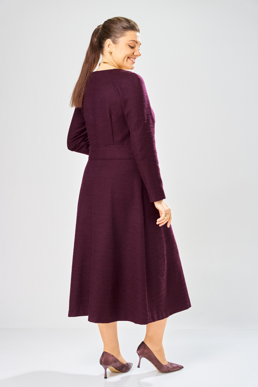 Платье BonnaImage 1036/1 фиолетовый