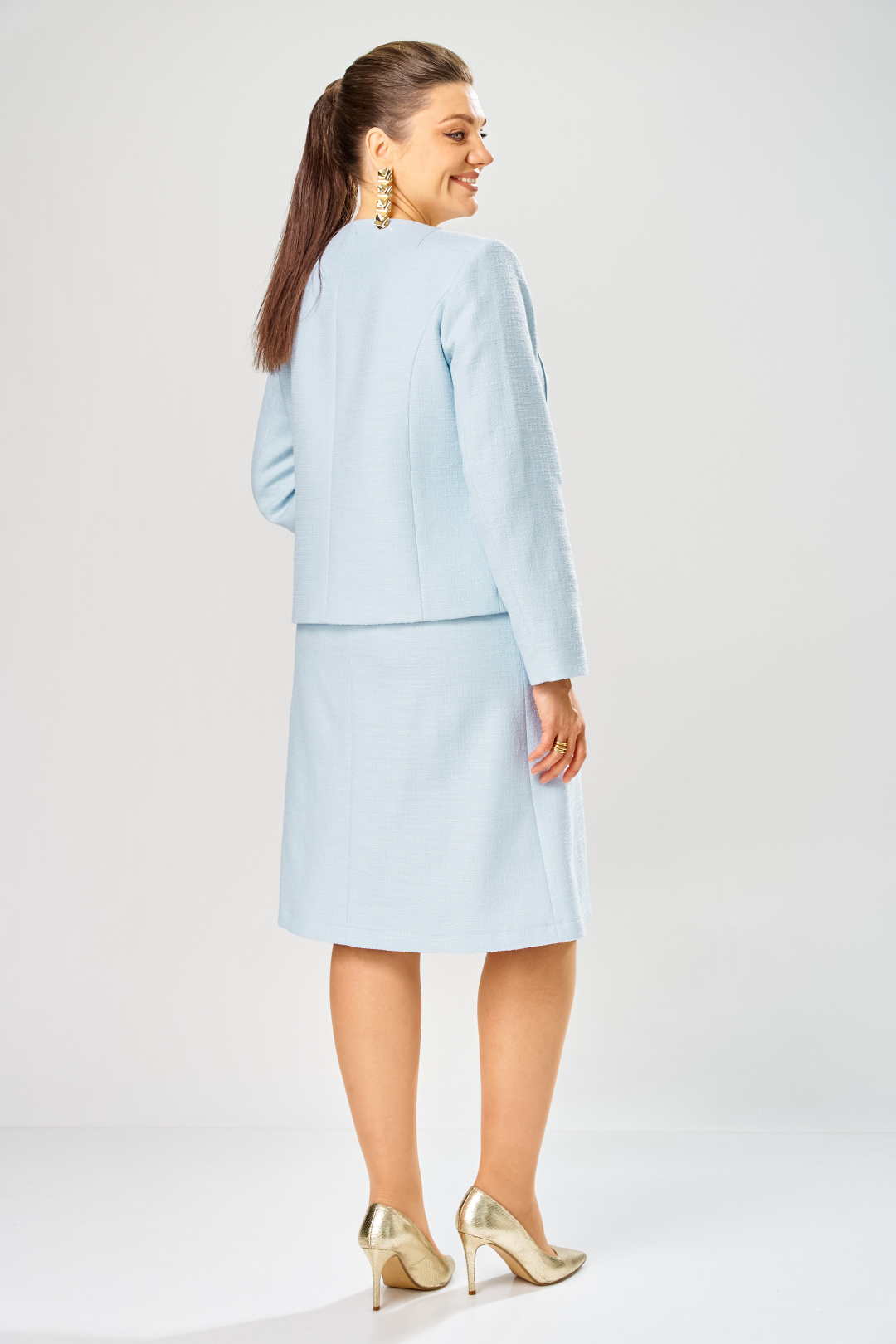 Жакет BonnaImage 1039/2 голубой