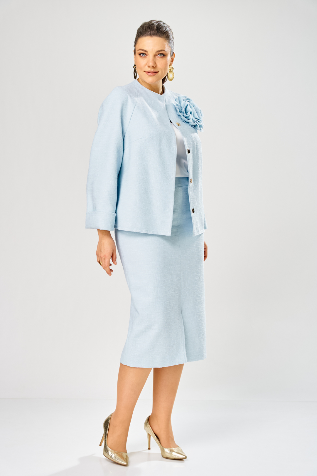 Костюм BonnaImage 1042/2 голубой - фото 2