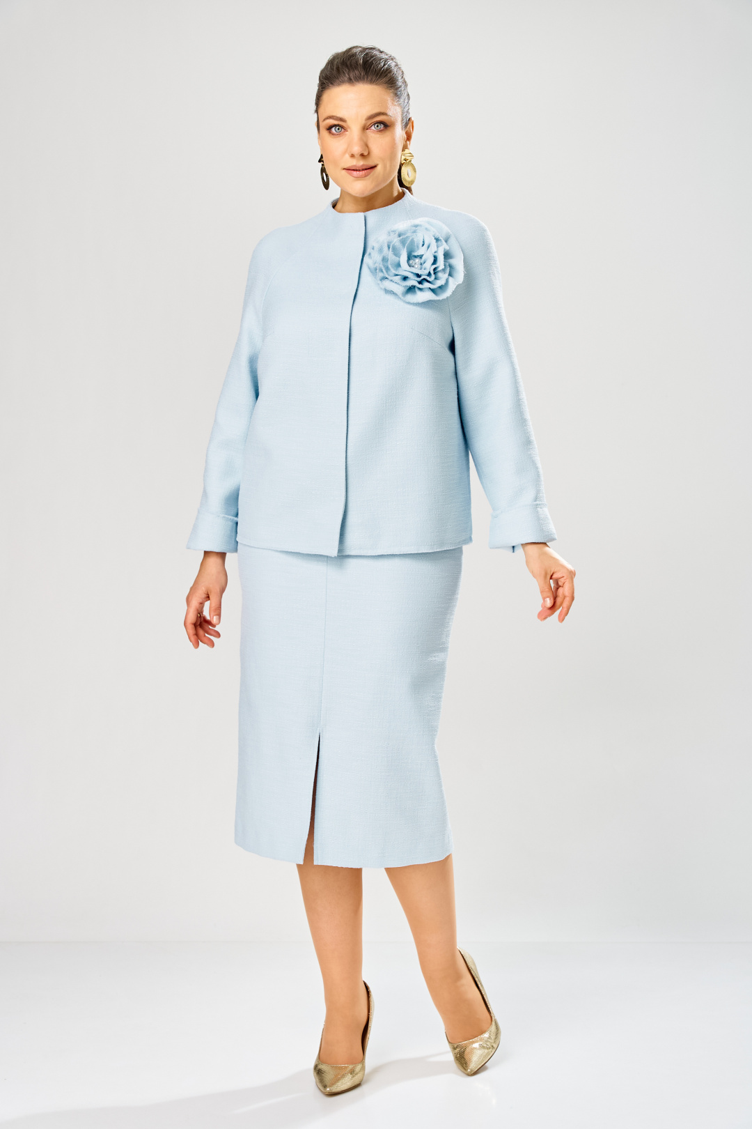 Костюм BonnaImage 1042/2 голубой - фото 4
