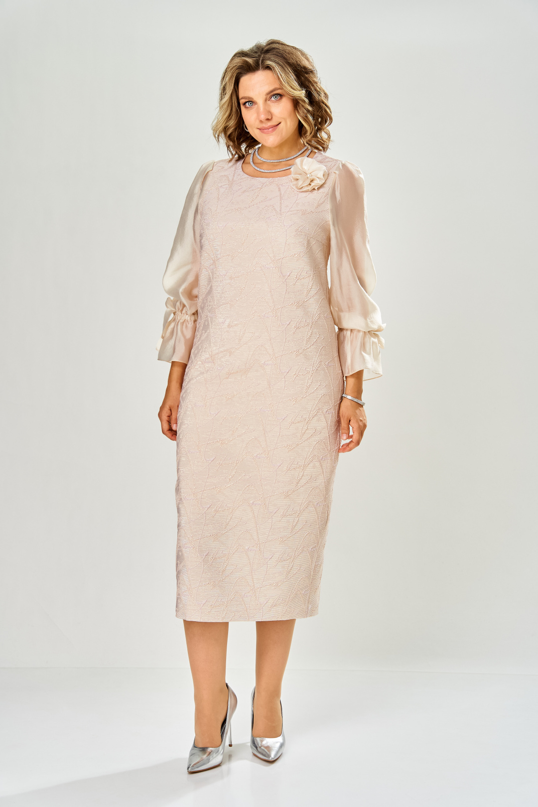 Платье BonnaImage 1083-2 розовый