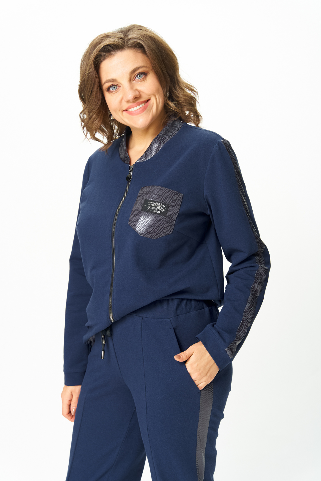 Костюм BonnaImage 455-1 синий - фото 4