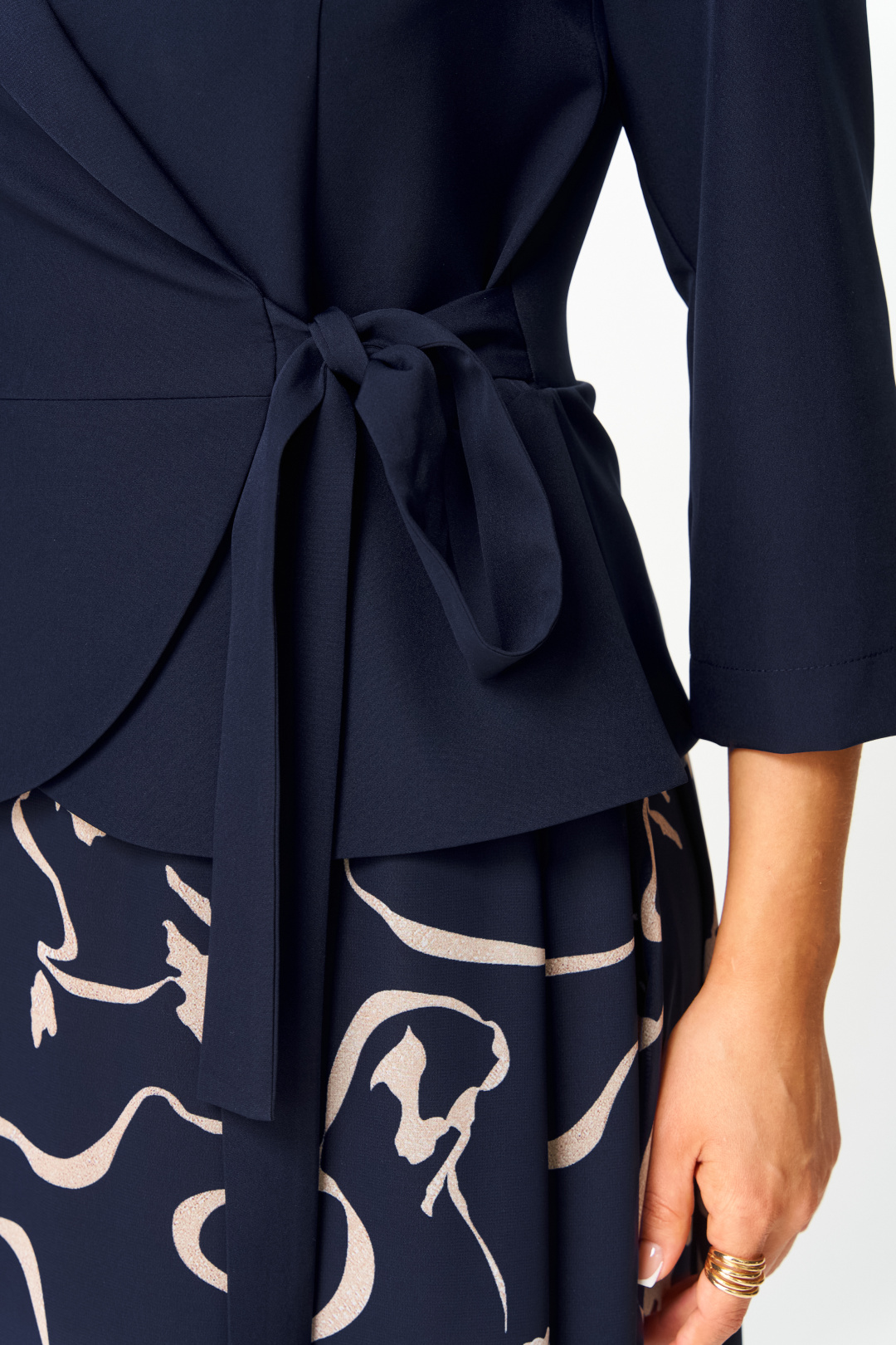 Платье BonnaImage 922-1-5 синий - фото 5