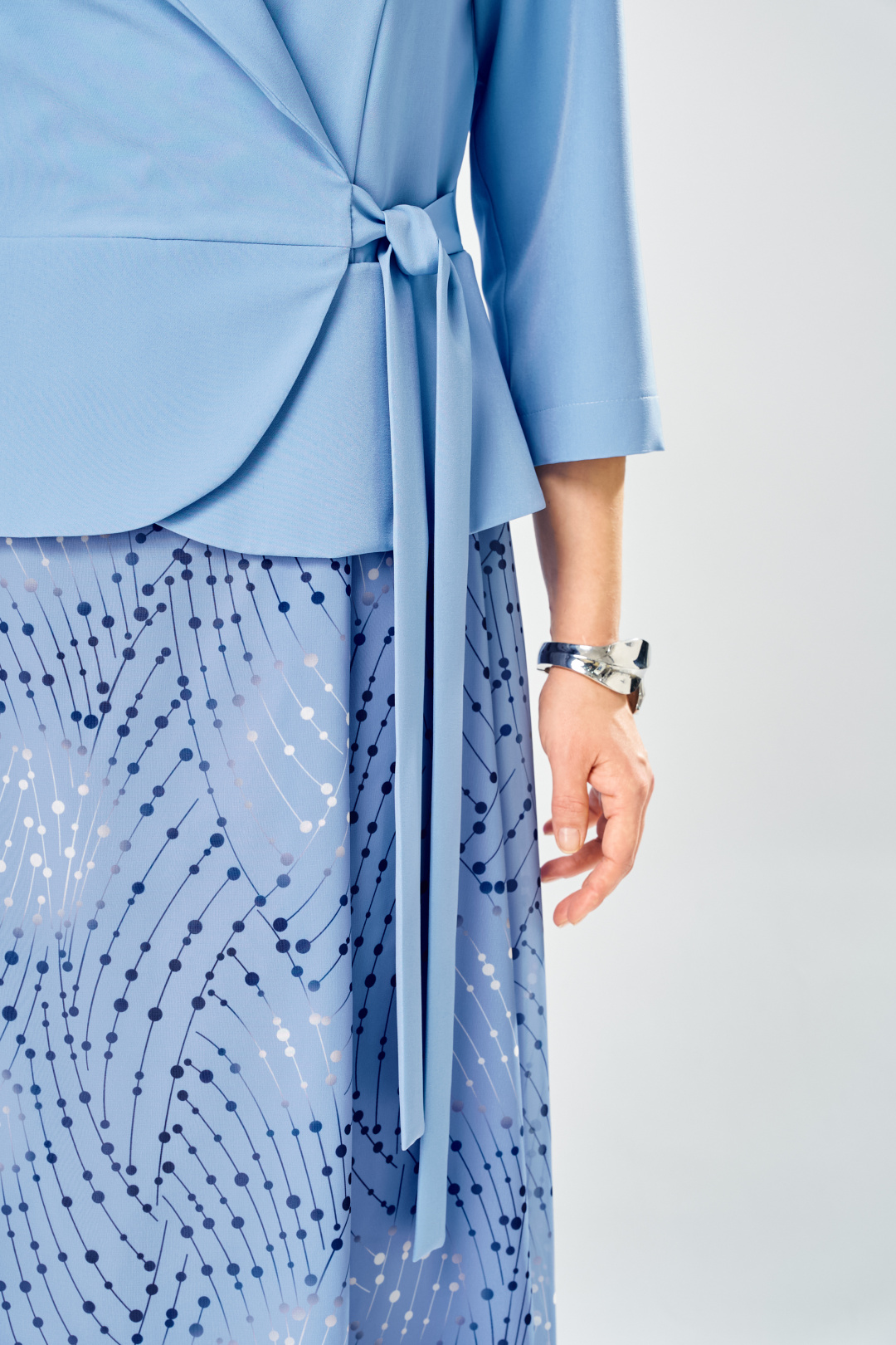 Платье BonnaImage 922-1/10 голубой