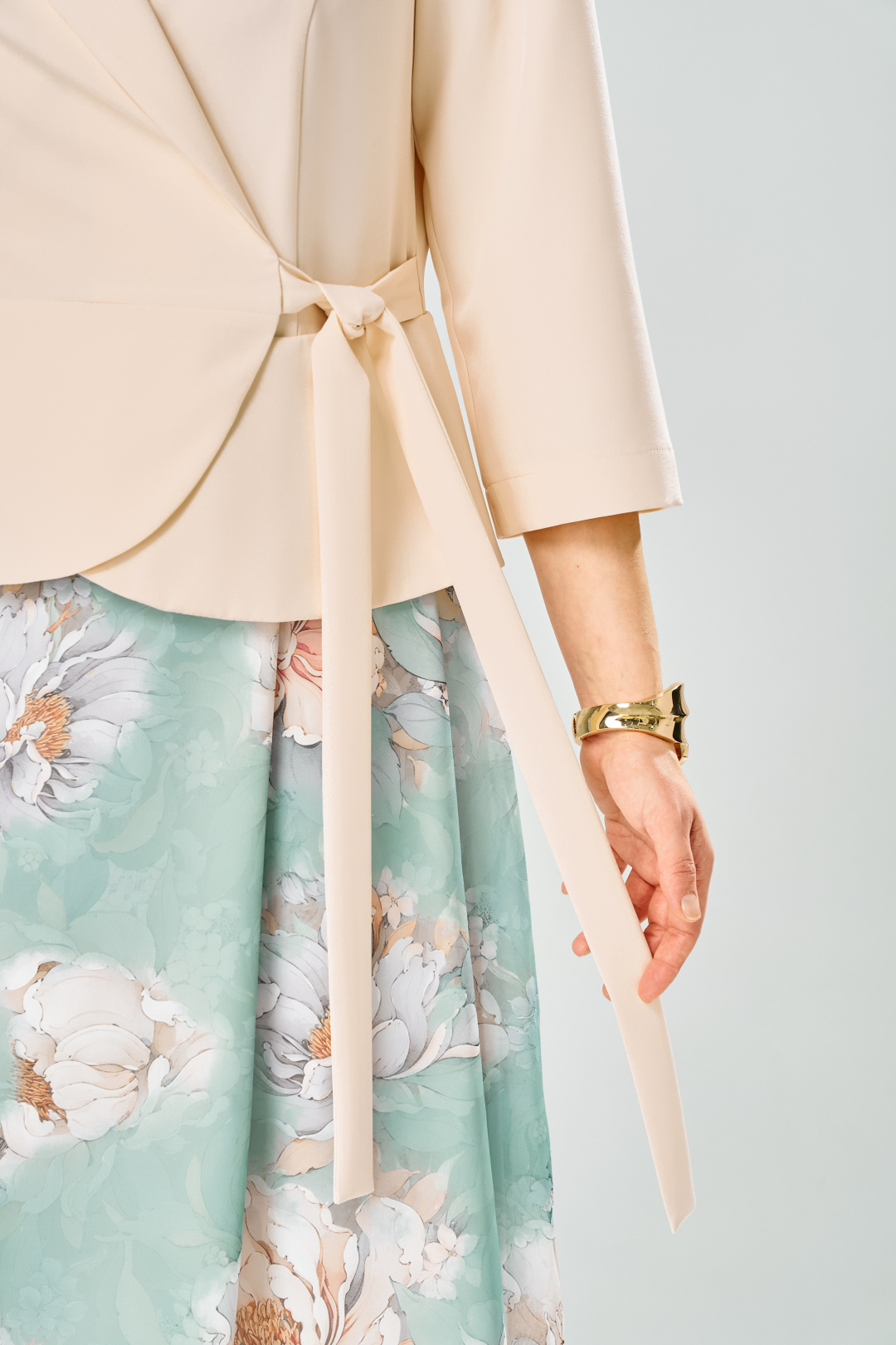 Платье BonnaImage 922-1/6 бежевый