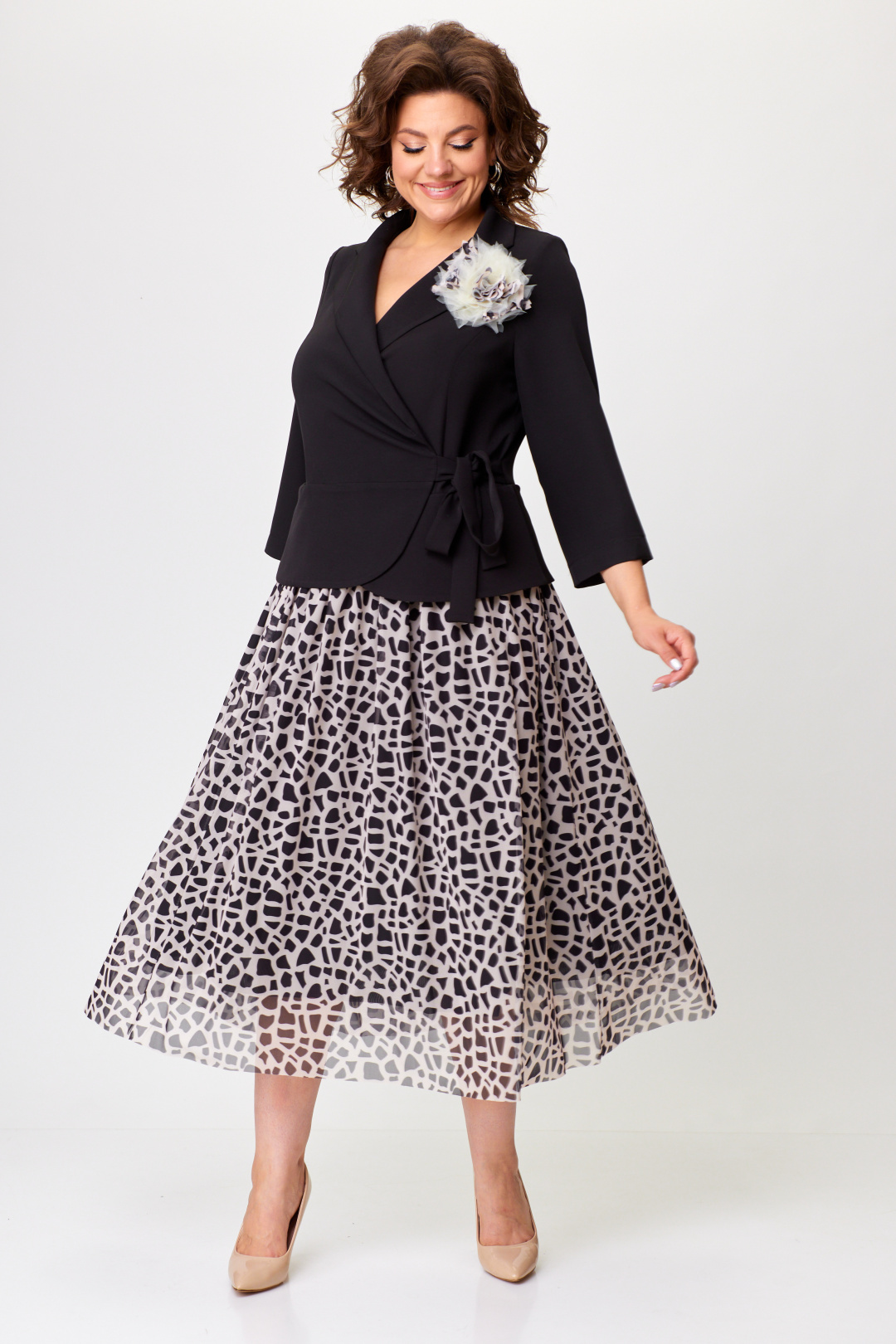 Платье BonnaImage 922 черный - фото 1