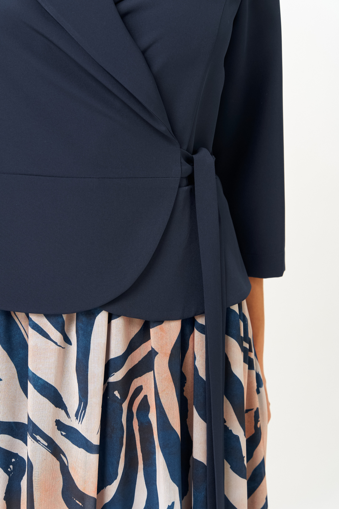 Платье BonnaImage 922/14 синий - фото 4