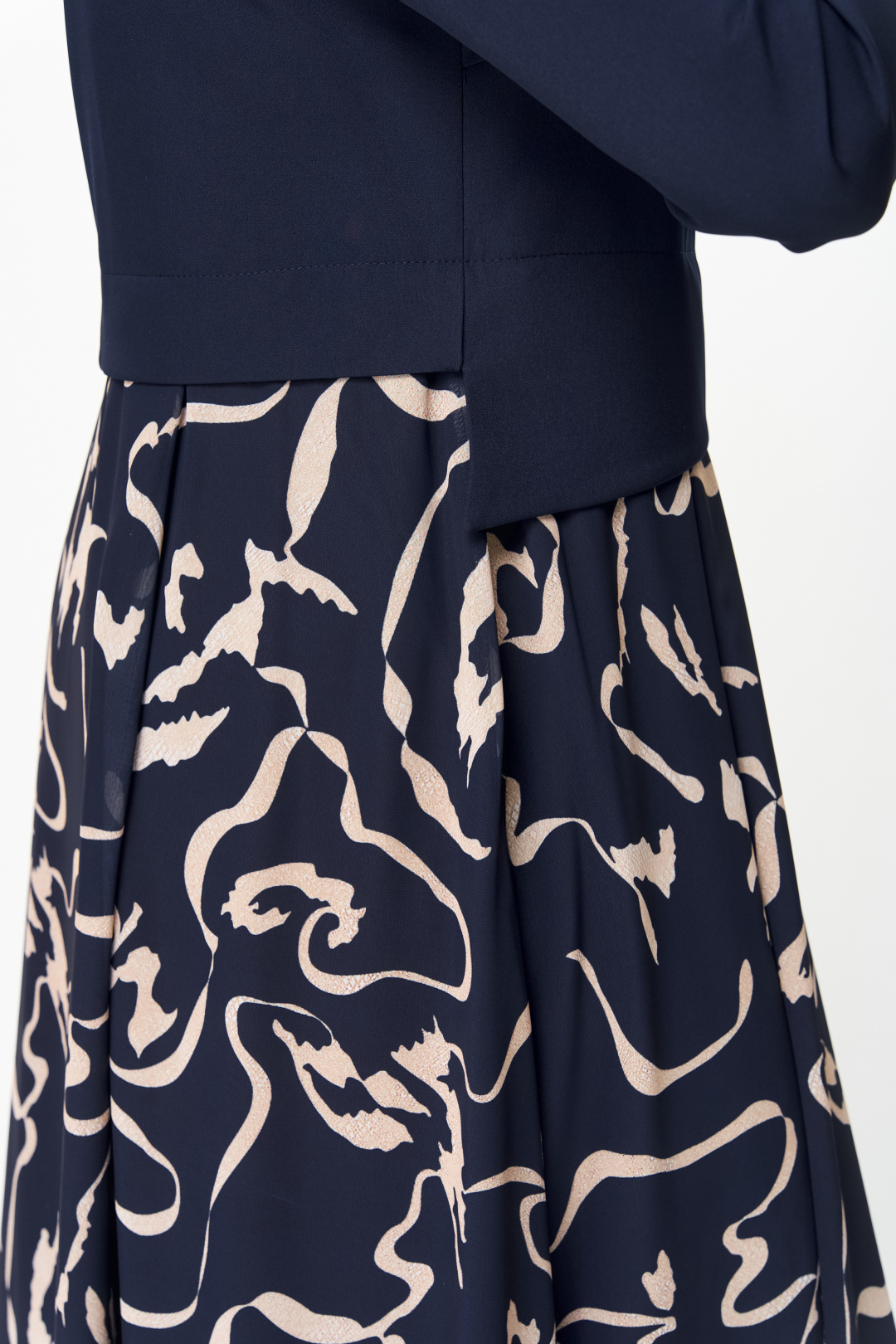 Платье BonnaImage 954-1-2 синий - фото 6