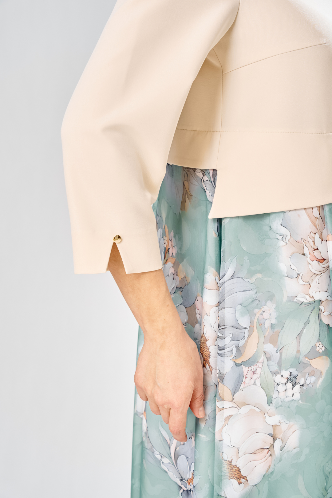 Платье BonnaImage 954-1/4 бежевый